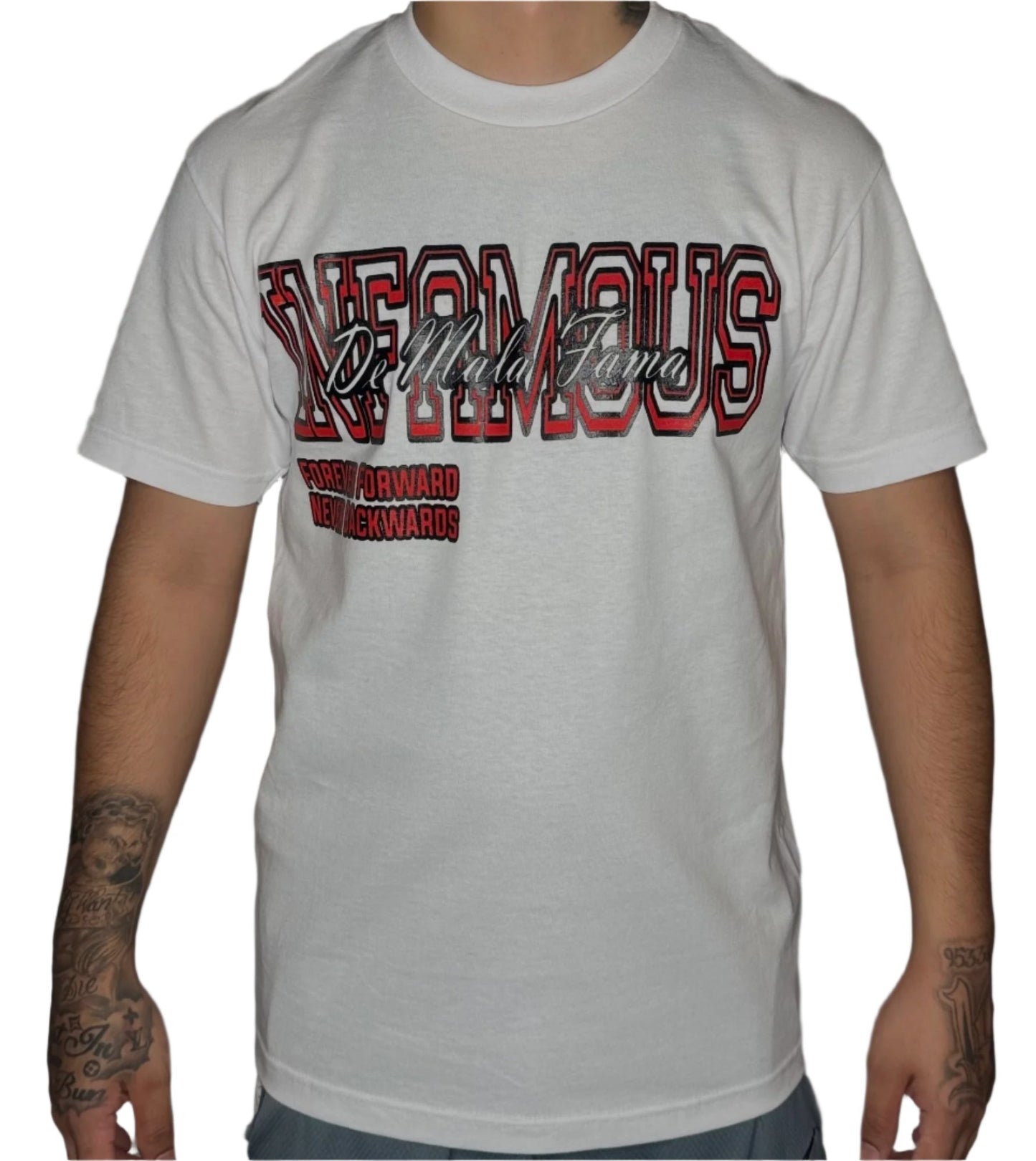 White Infamous/De Mala Fama Tee