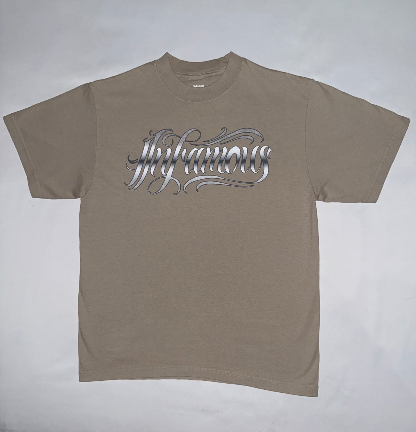 Khaki Infamous Oversized Tee