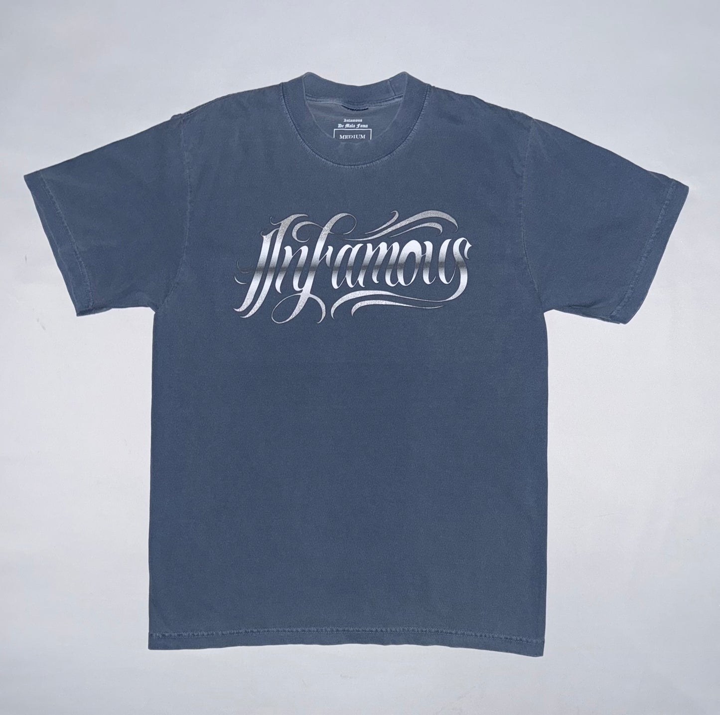 Blue Infamous Oversized Tee