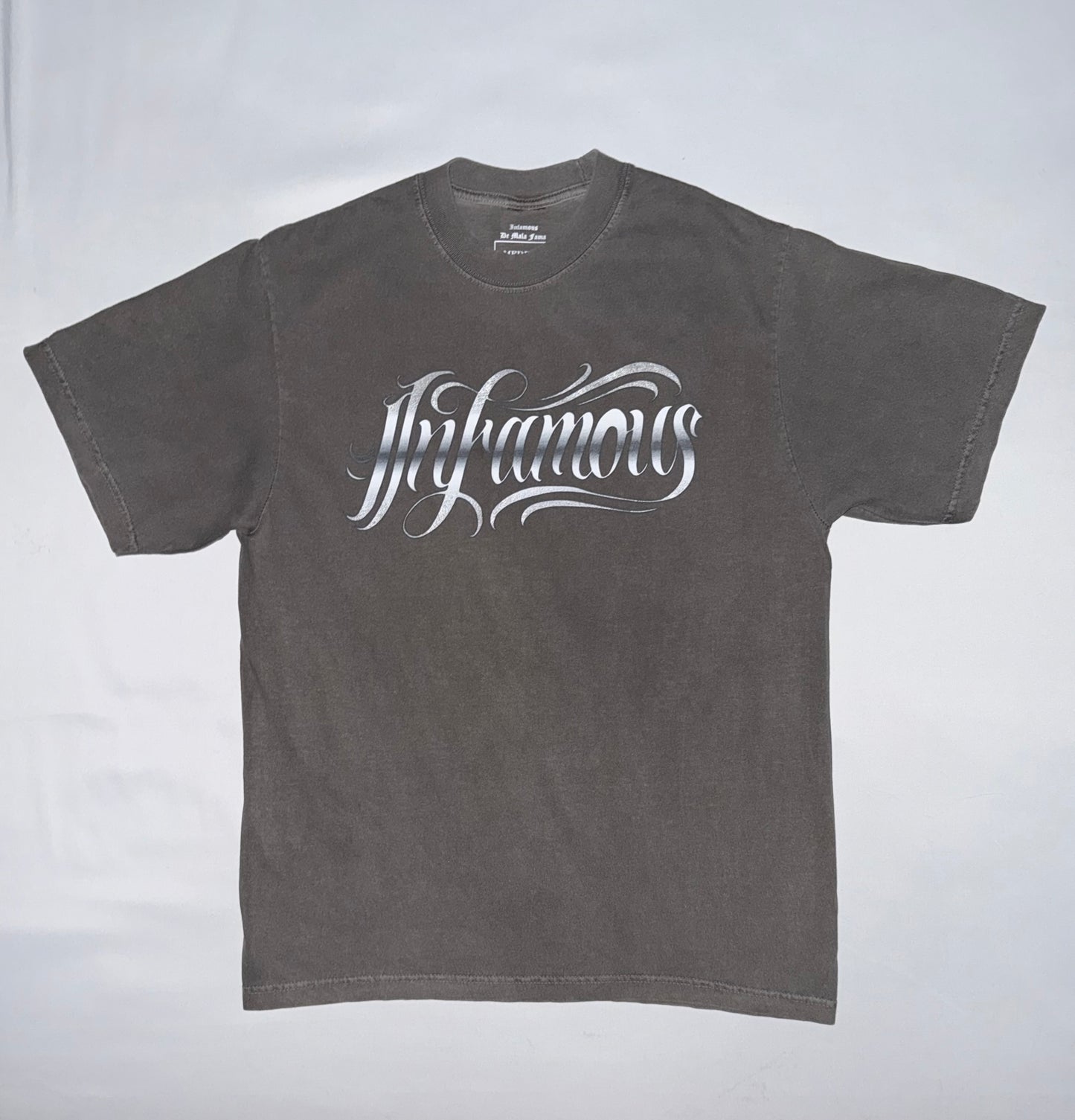 Grey Infamous Oversized Tee